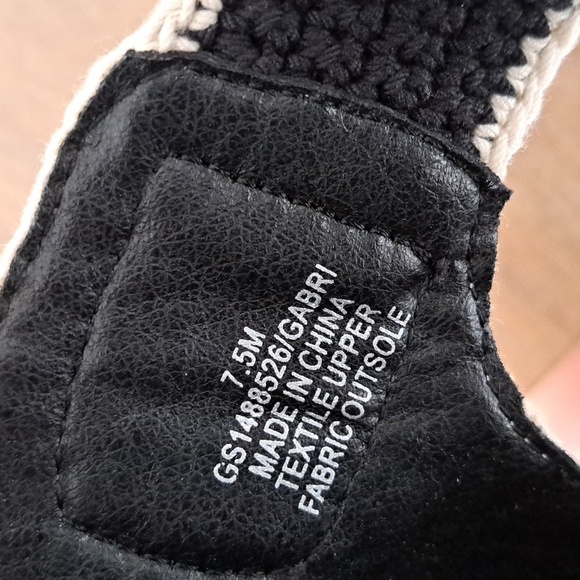 MIA Gabri Women's Knit Sandal - Color: Black / White - Size: 7.5 - Picture 9 of 9